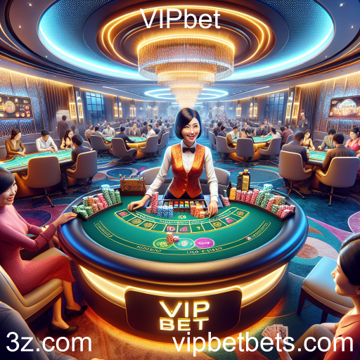 Experiência Imersiva em Cassinos Ao Vivo no VIPbet